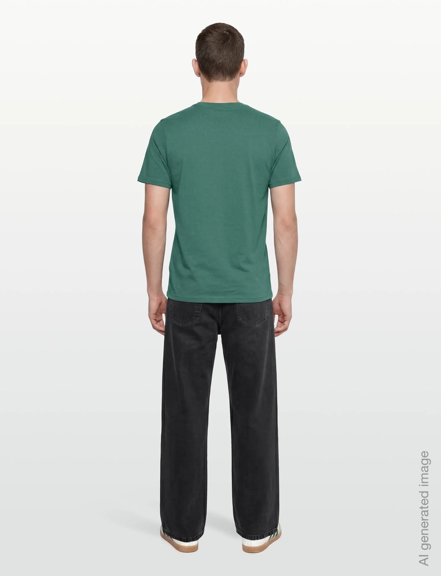 Lyle & Scott - Plain T-Shirt - kurzärmelige t-shirts - w130 everglade - 4