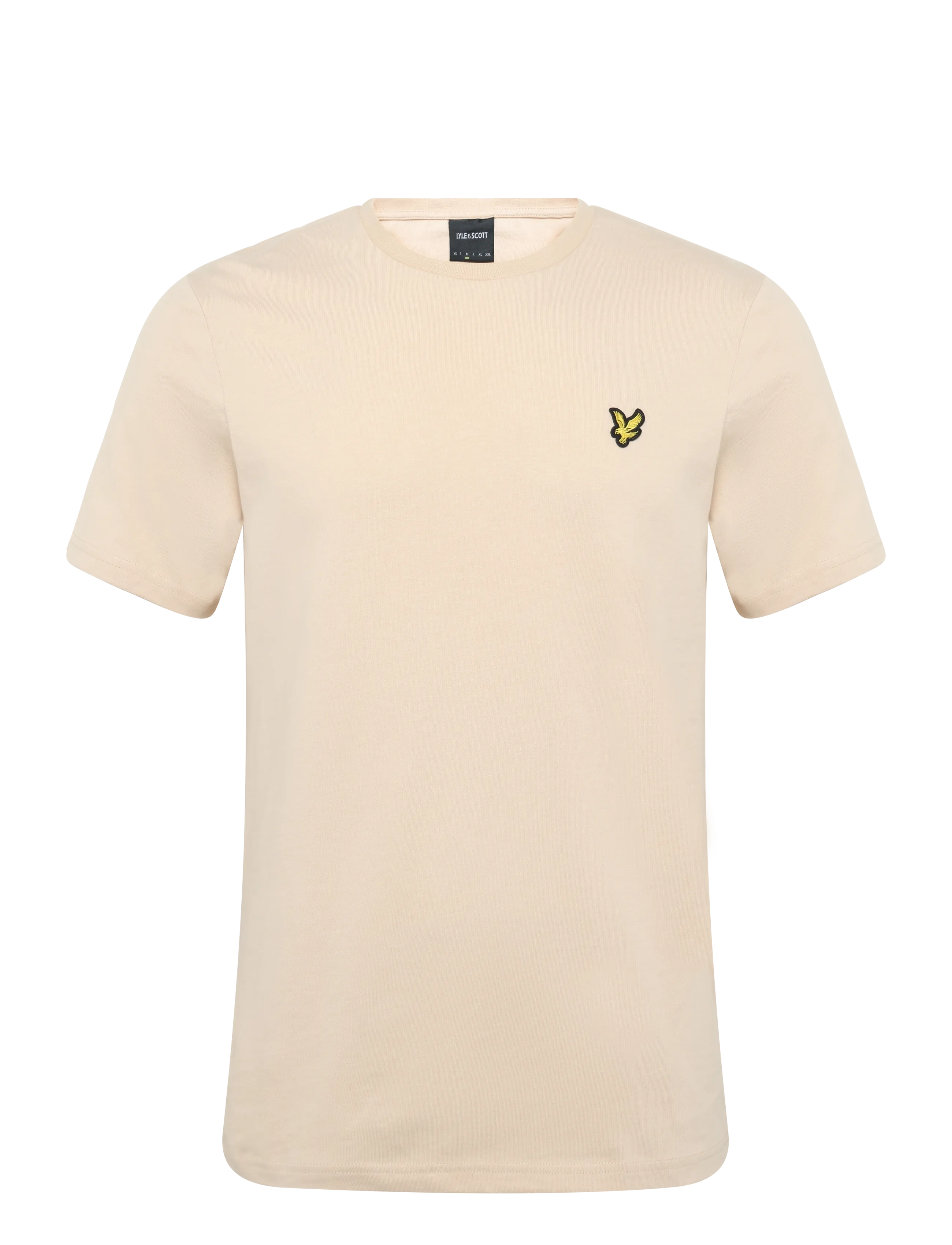 Lyle & Scott - Plain T-Shirt - kurzärmelige t-shirts - walnut beige - 1