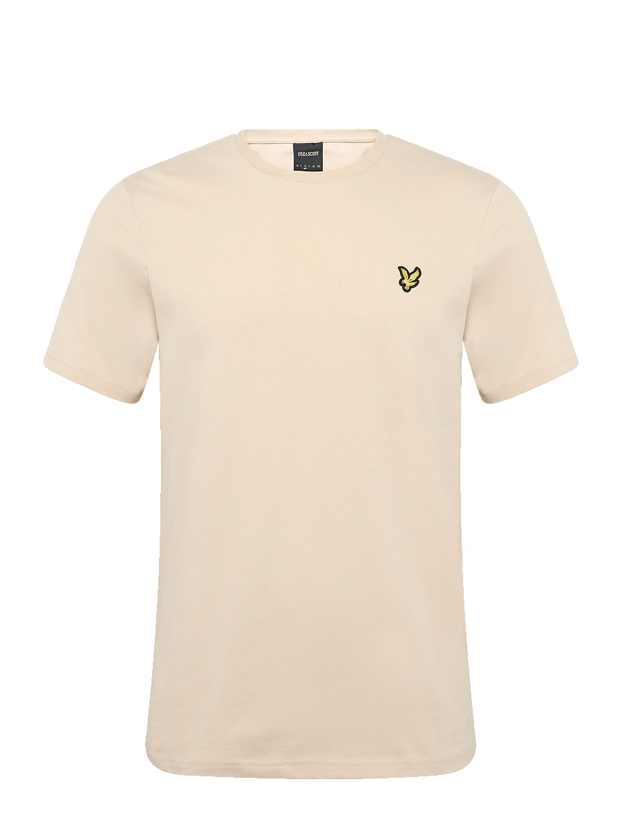 Lyle & Scott - Plain T-Shirt - kurzärmelige t-shirts - walnut beige - 1