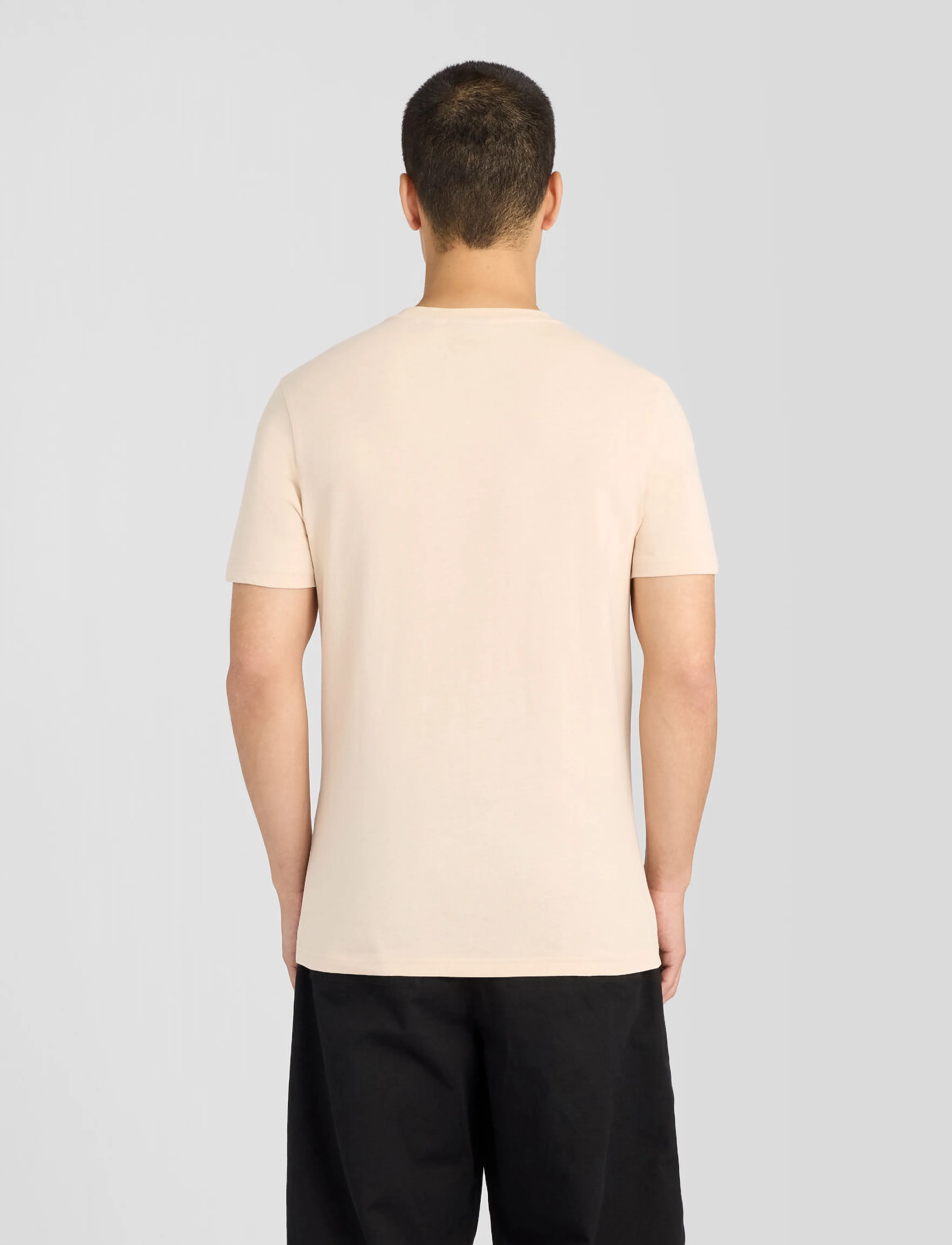 Lyle & Scott - Plain T-Shirt - kurzärmelige t-shirts - walnut beige - 3