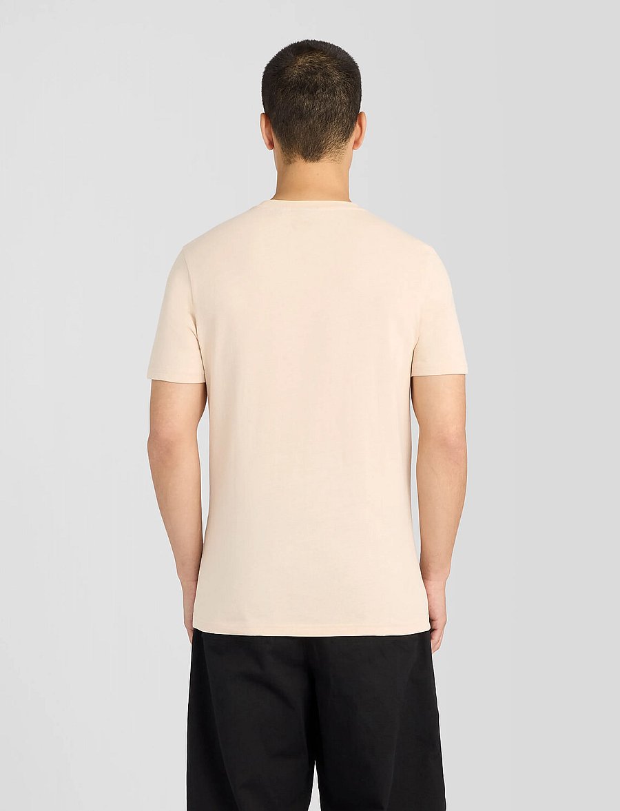 Lyle & Scott - Plain T-Shirt - kurzärmelige t-shirts - walnut beige - 3