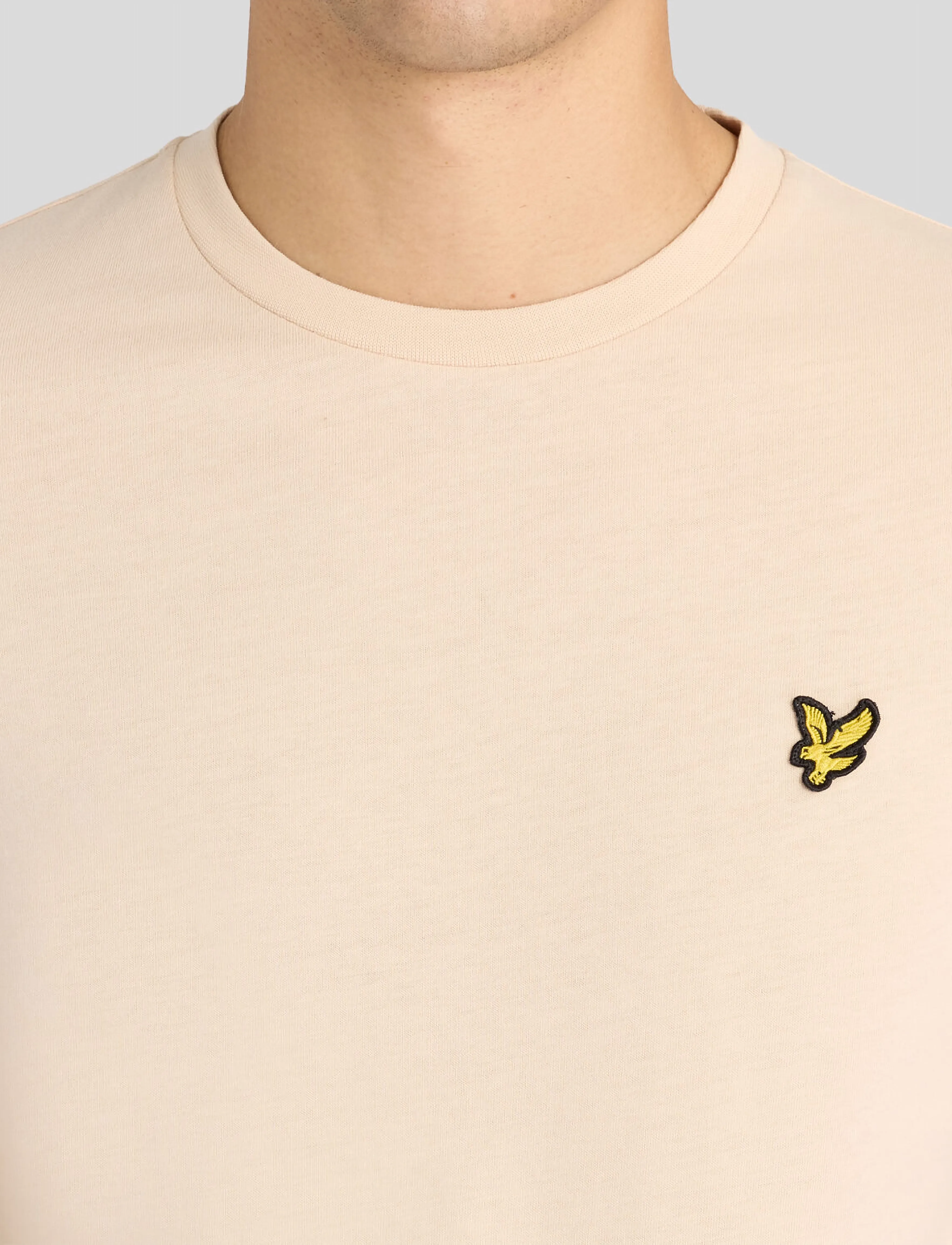 Lyle & Scott - Plain T-Shirt - kurzärmelige t-shirts - walnut beige - 5