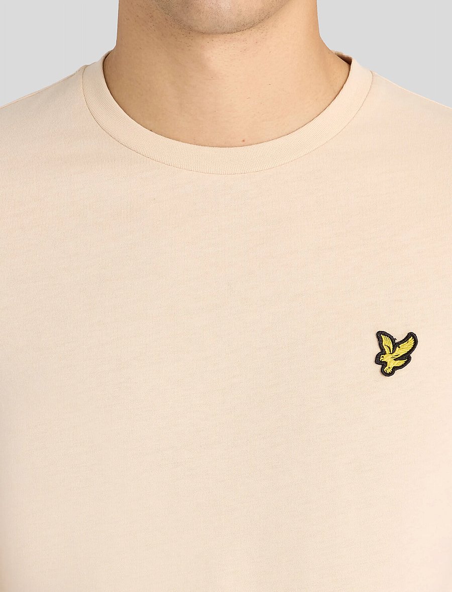 Lyle & Scott - Plain T-Shirt - kurzärmelige t-shirts - walnut beige - 5
