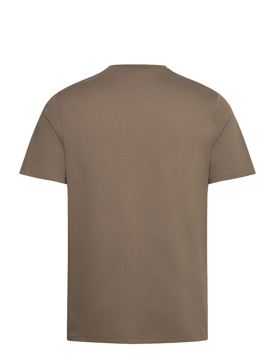 Lyle & Scott - Plain T-Shirt - kurzärmelige t-shirts - x569 khaki ash - 2