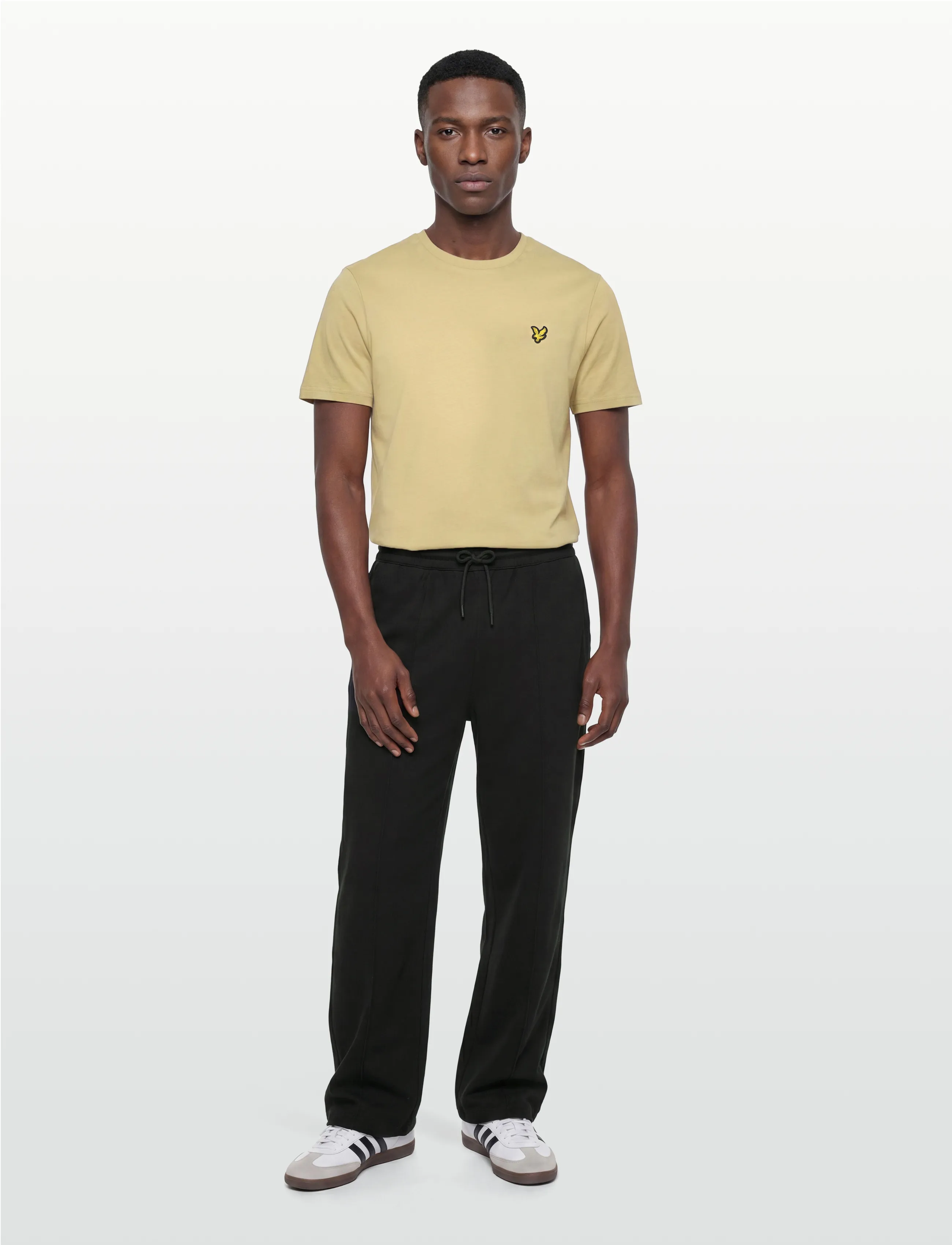 Lyle & Scott Plain T-Shirt, M, T-shirts, Gelb - Short-sleeved, Männerswear