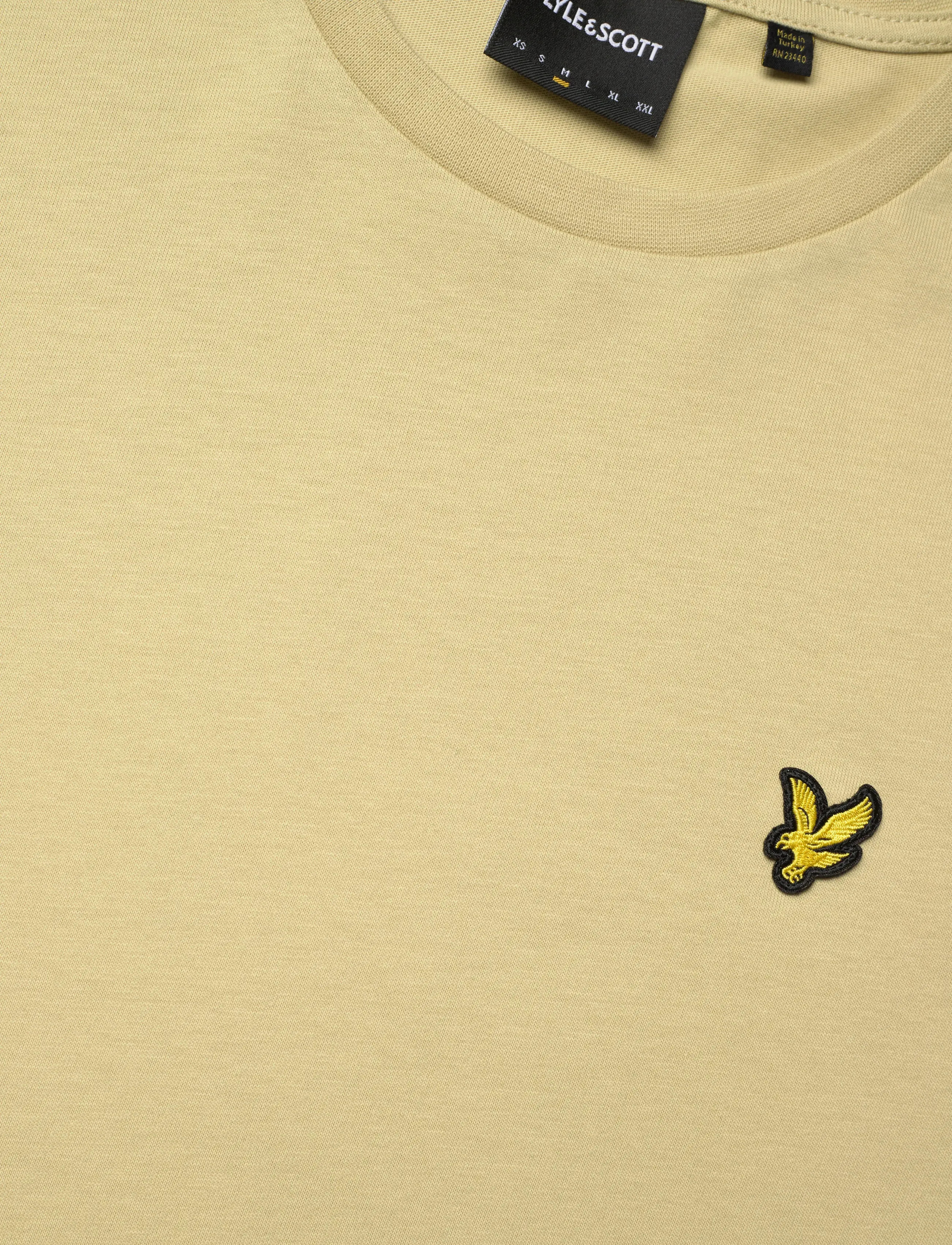 Lyle & Scott - Plain T-Shirt - kortermede t-skjorter - y119 herb green - 5