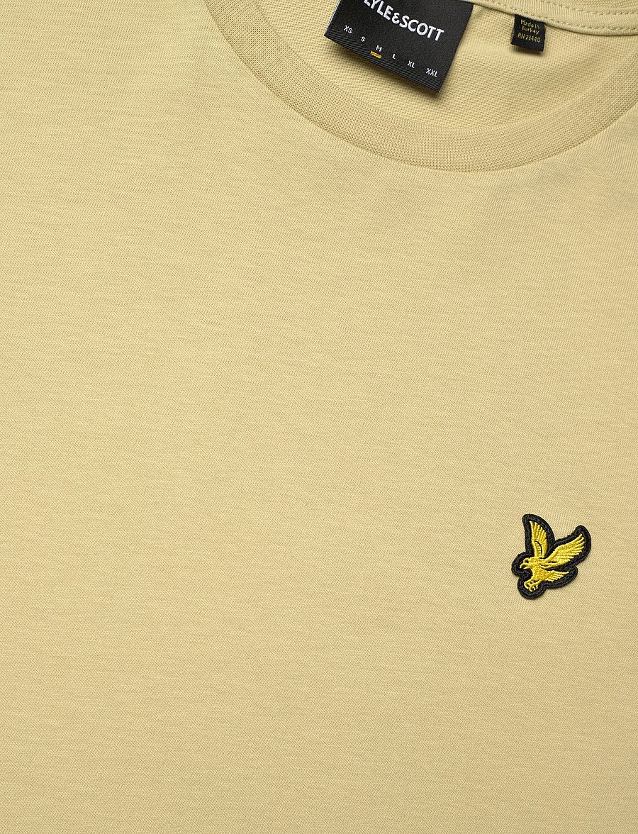 Lyle & Scott - Plain T-Shirt - kortärmade t-shirts - y119 herb green - 5