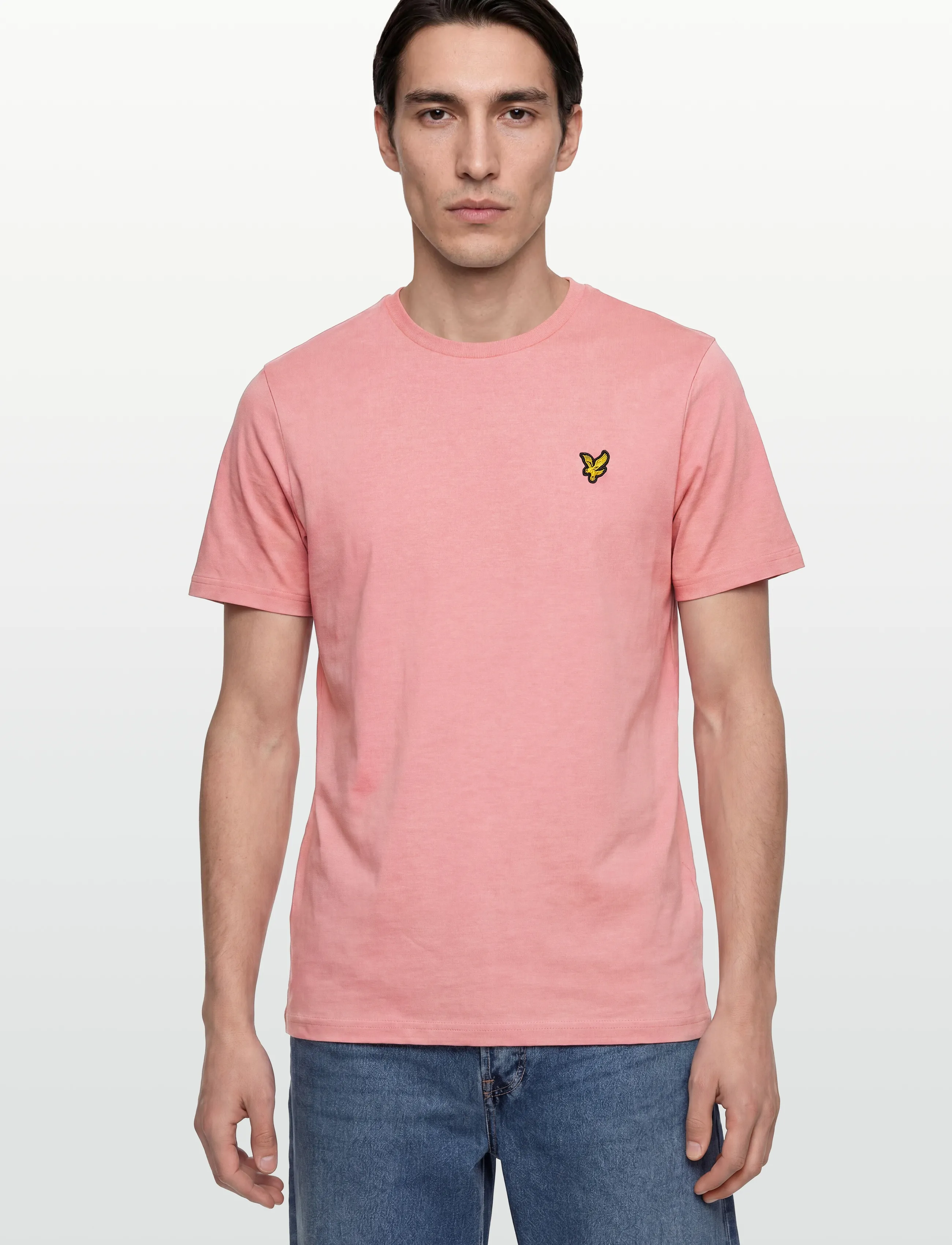 Lyle & Scott - Plain T-Shirt - kurzärmelig - y120 pink grapefruit - 3