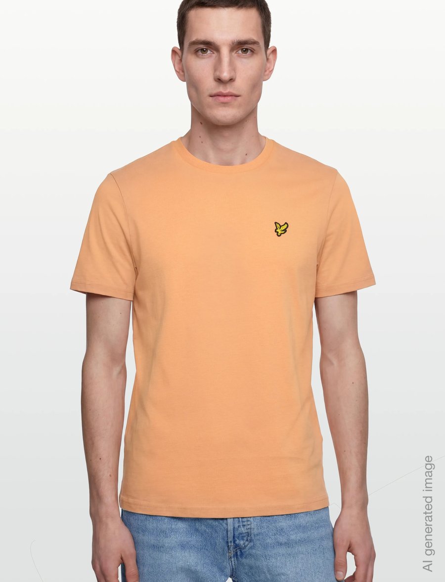 Lyle & Scott - Plain T-Shirt - kurzärmelige t-shirts - y122 honeycomb - 3