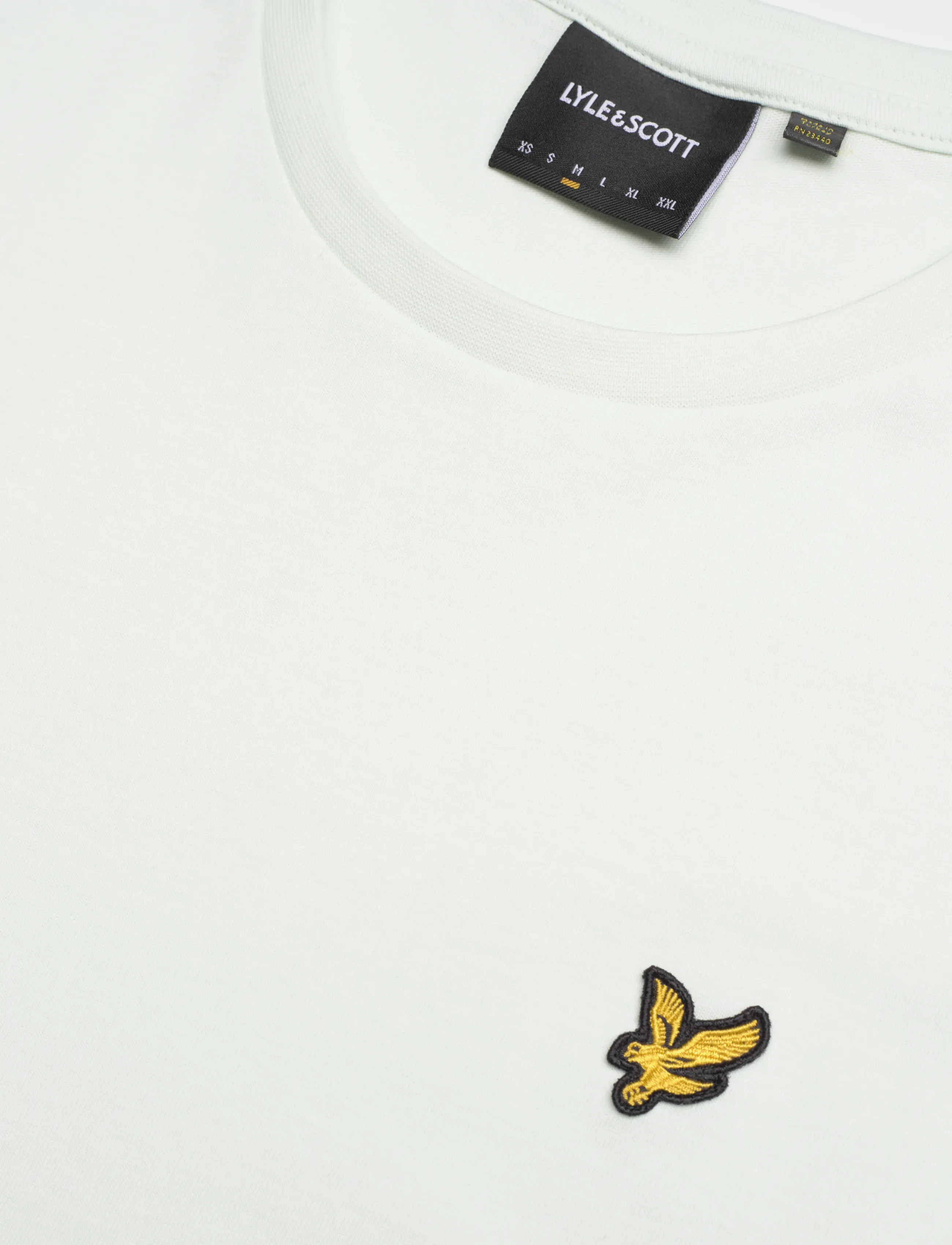 Lyle & Scott - Plain T-Shirt - kurzärmelig - y124 blue ice - 5