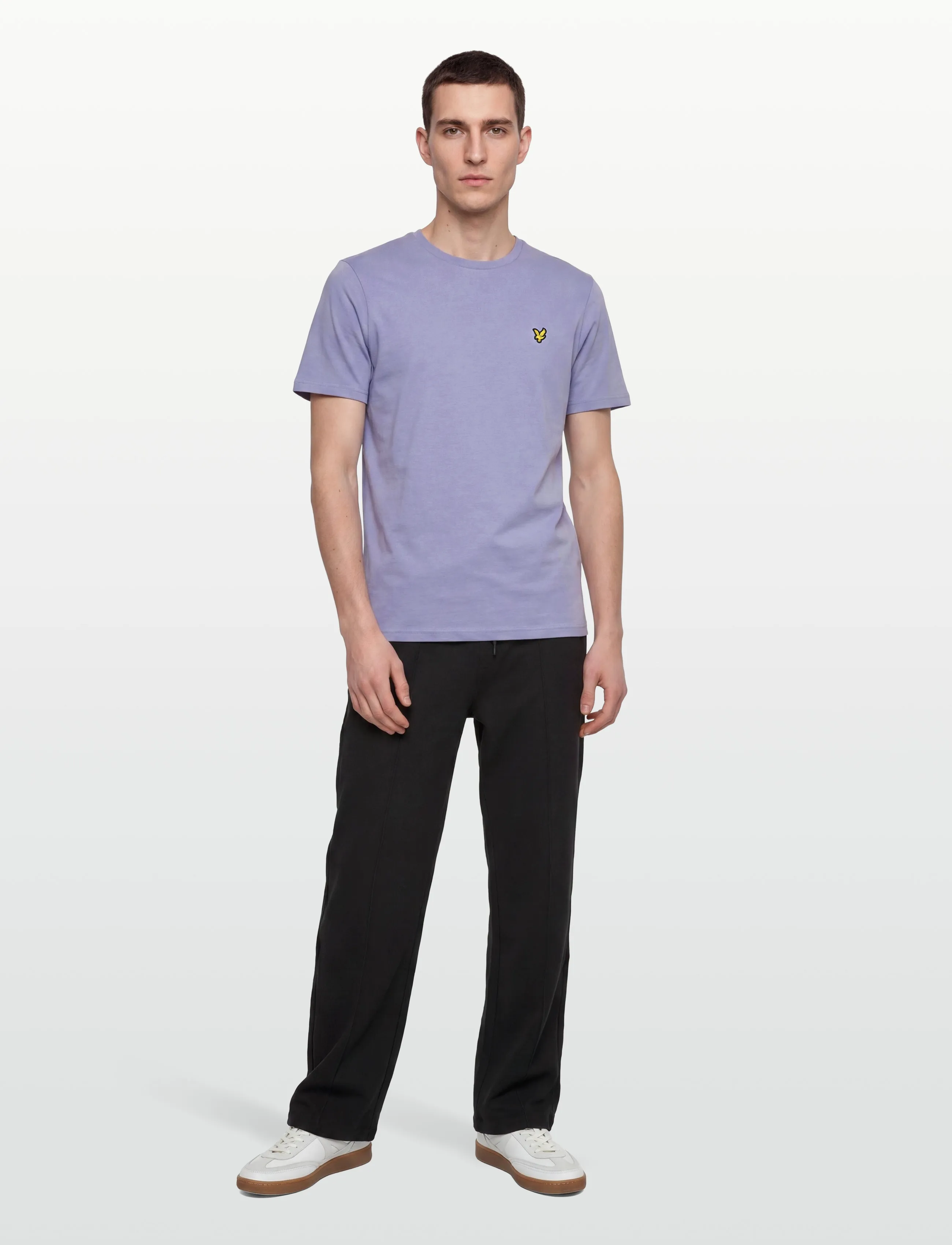Lyle & Scott Plain T-Shirt - Kortärmade t-shirts - Y128 BUBBLE BLUE / purple