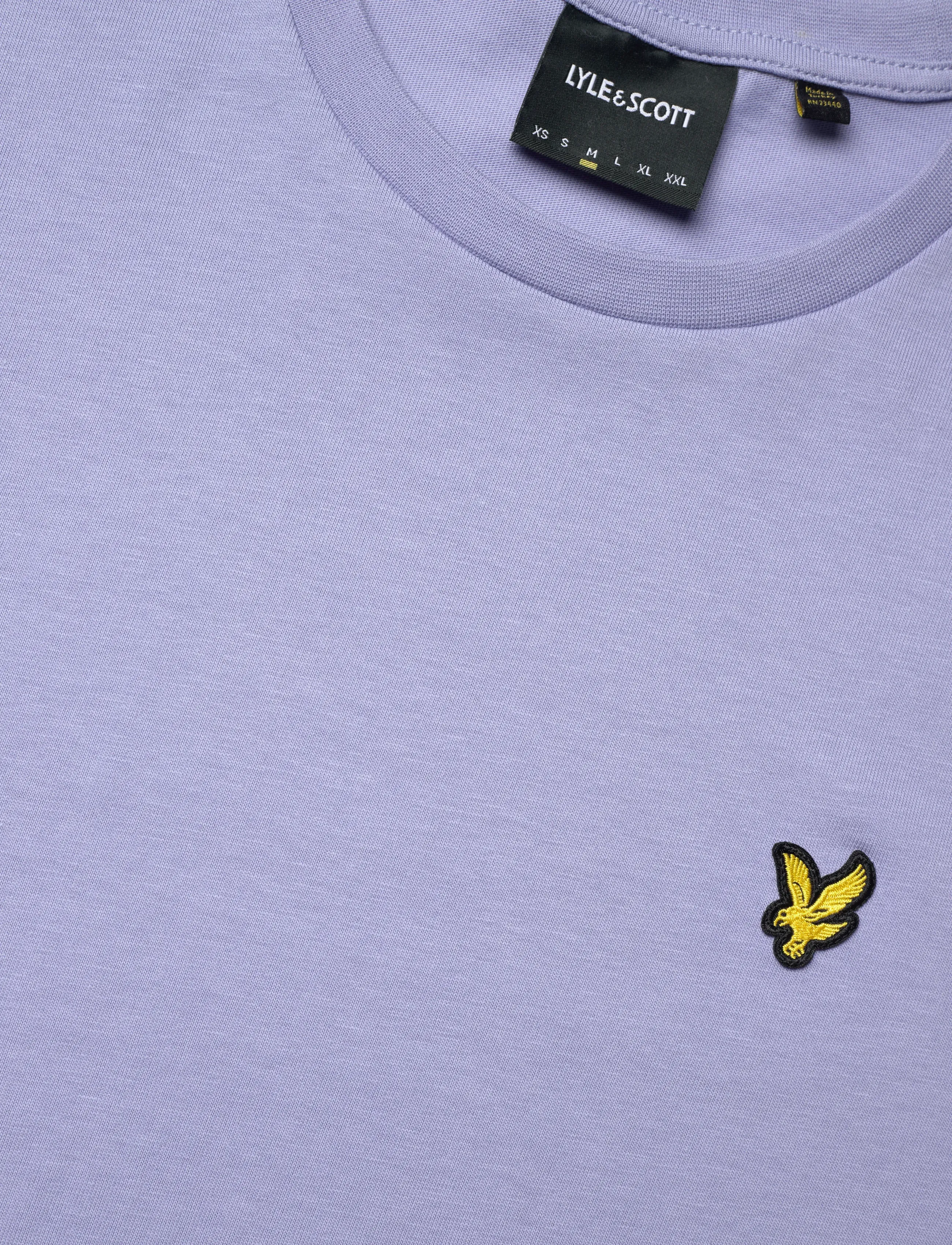 Lyle & Scott - Plain T-Shirt - stutterma bolir - y128 bubble blue - 5