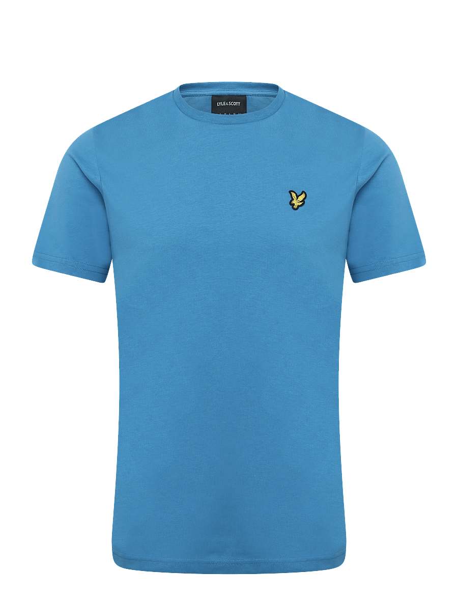 Lyle & Scott - Plain T-Shirt - kurzärmelige t-shirts - yale blue - 0