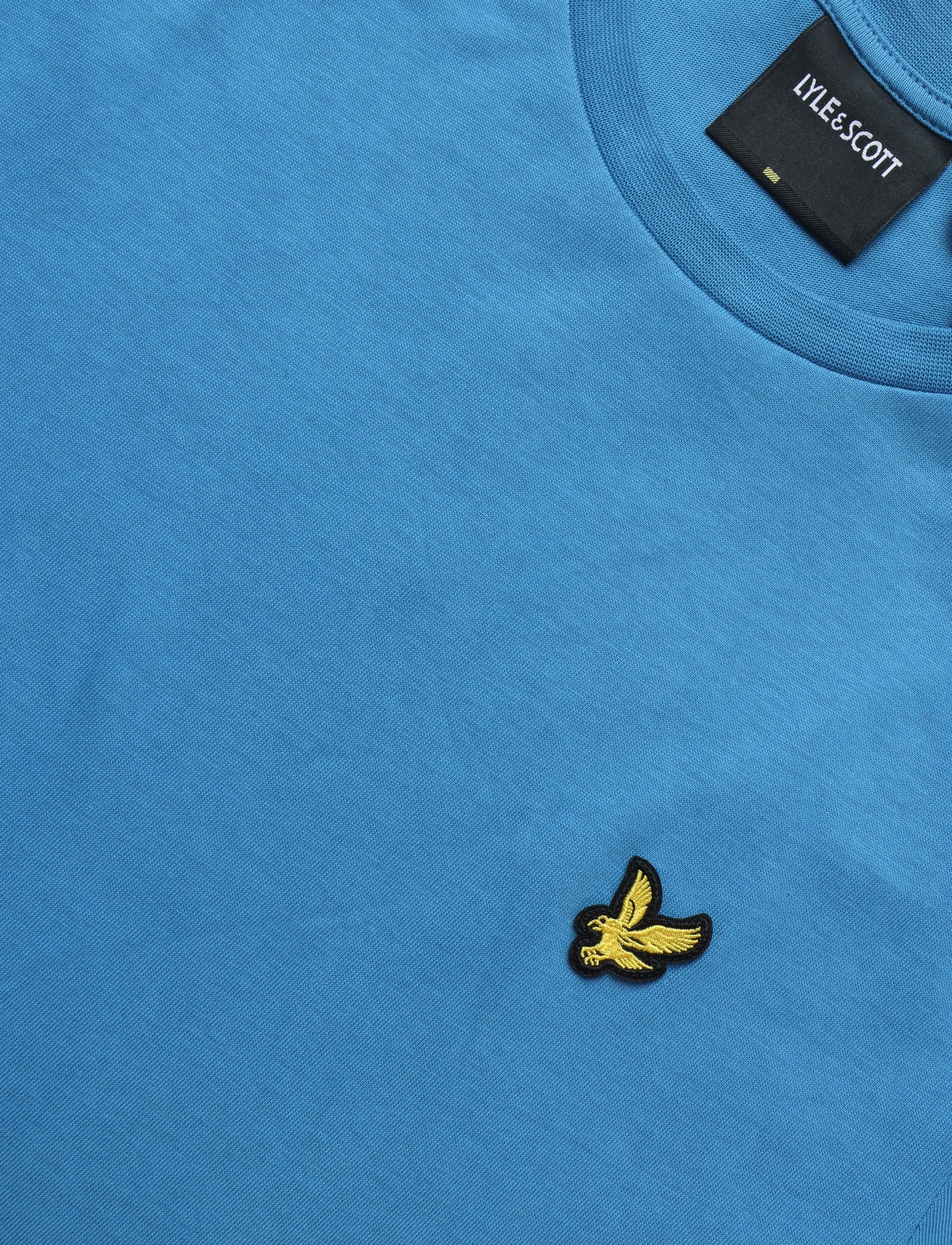 Lyle & Scott - Plain T-Shirt - kurzärmelige t-shirts - yale blue - 2