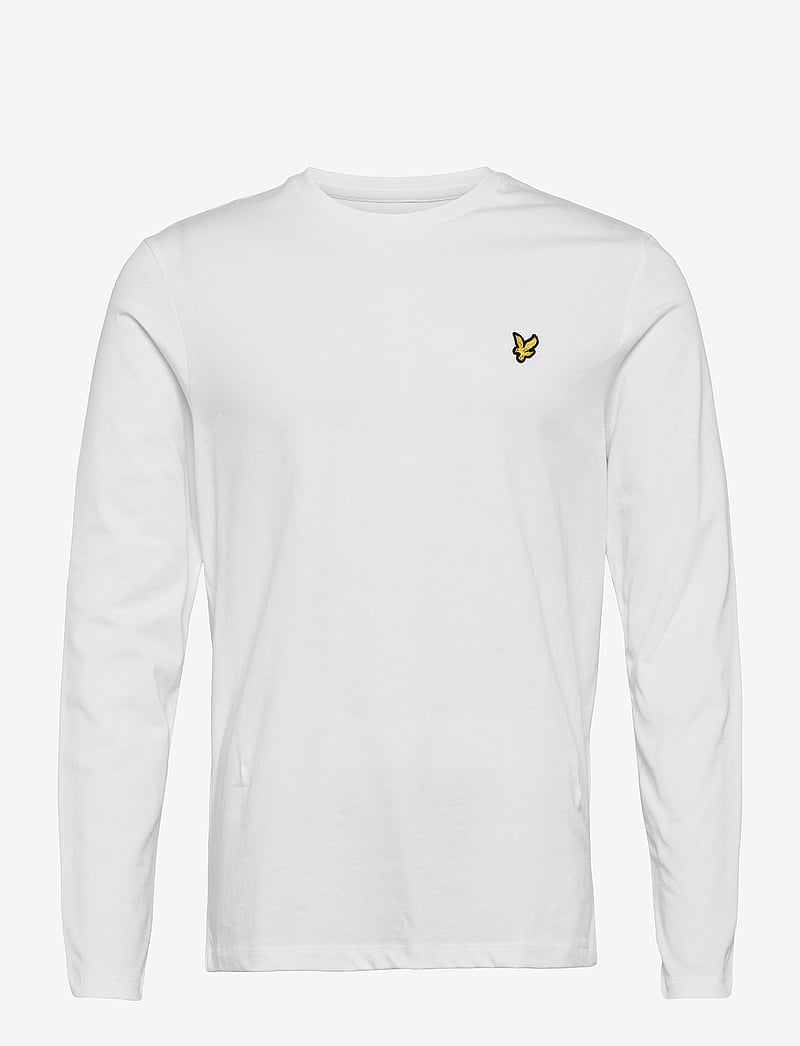 Lyle & Scott - Plain L/S T-Shirt - t-shirts à manches longues - 626 white - 1