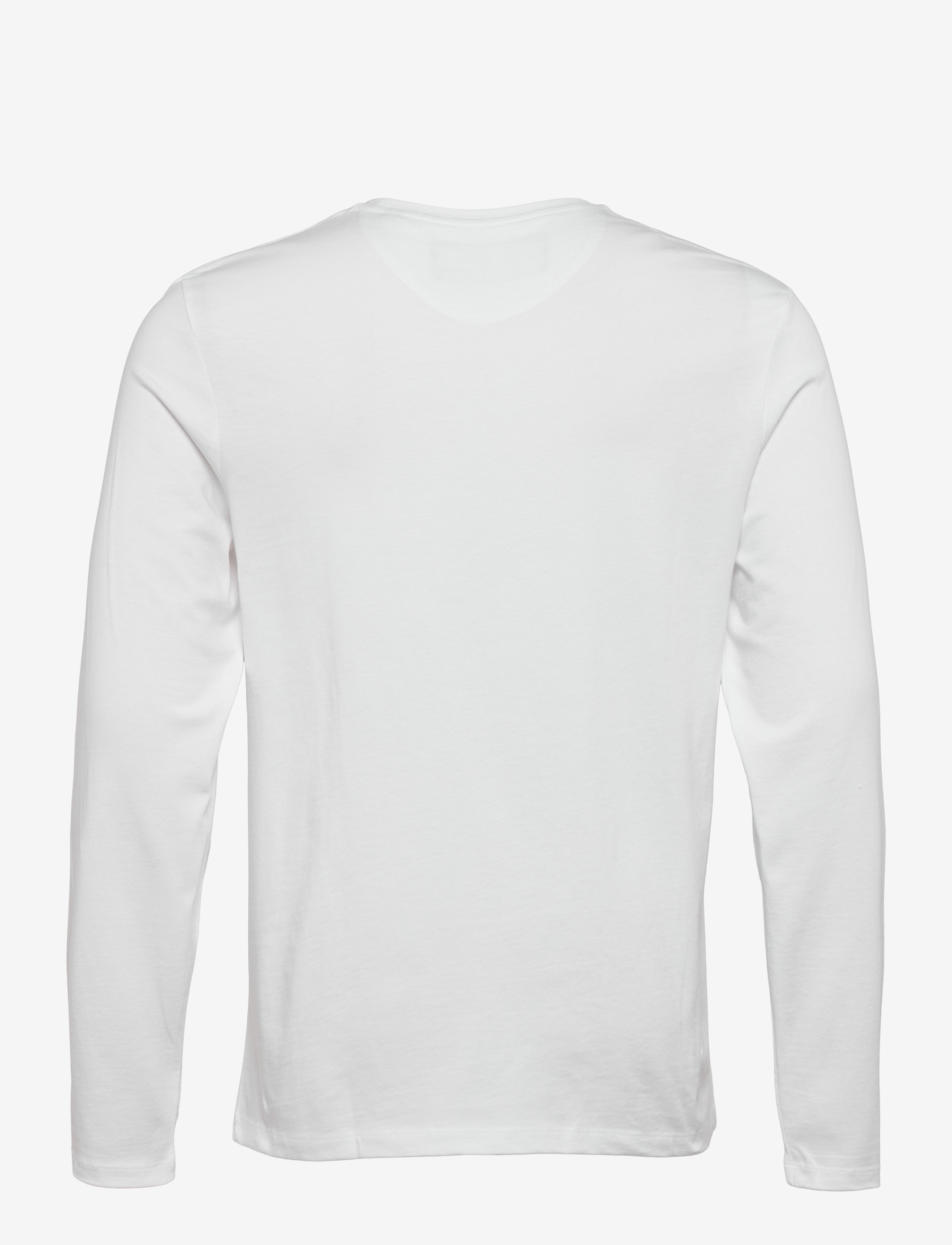 Lyle & Scott - Plain L/S T-Shirt - langärmelige t-shirts - 626 white - 2