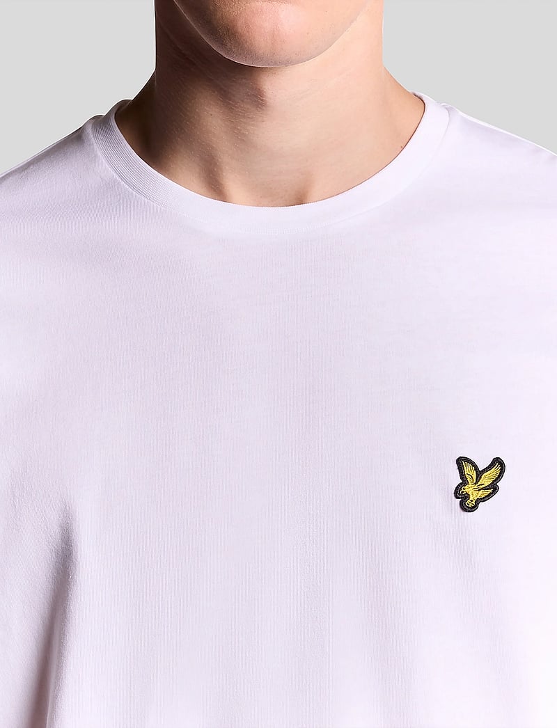 Lyle & Scott - Plain L/S T-Shirt - t-shirts à manches longues - 626 white - 5