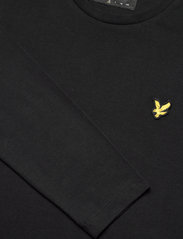 Lyle & Scott - Plain L/S T-Shirt - basis-t-skjorter - jet black - 6