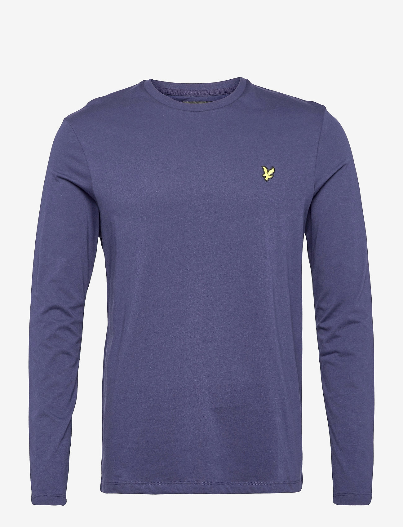 Lyle & Scott - Plain L/S T-Shirt - alhaisimmat hinnat - navy - 0