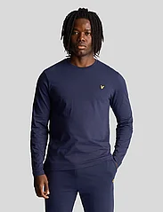 Lyle & Scott - Plain L/S T-Shirt - basis-t-skjorter - navy - 2