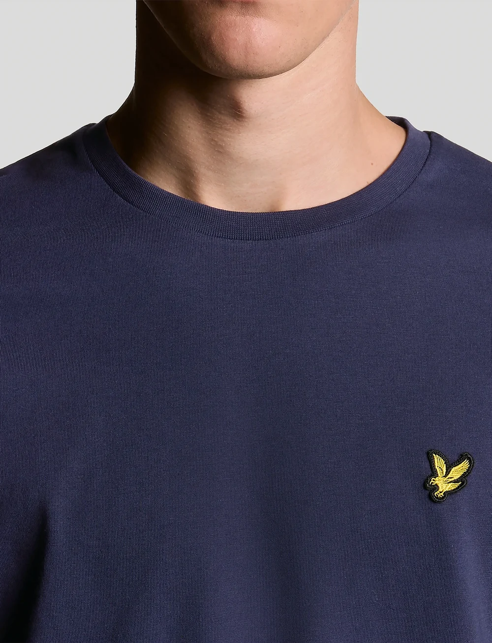 Lyle & Scott - Plain L/S T-Shirt - long-sleeved t-shirts - navy - 5