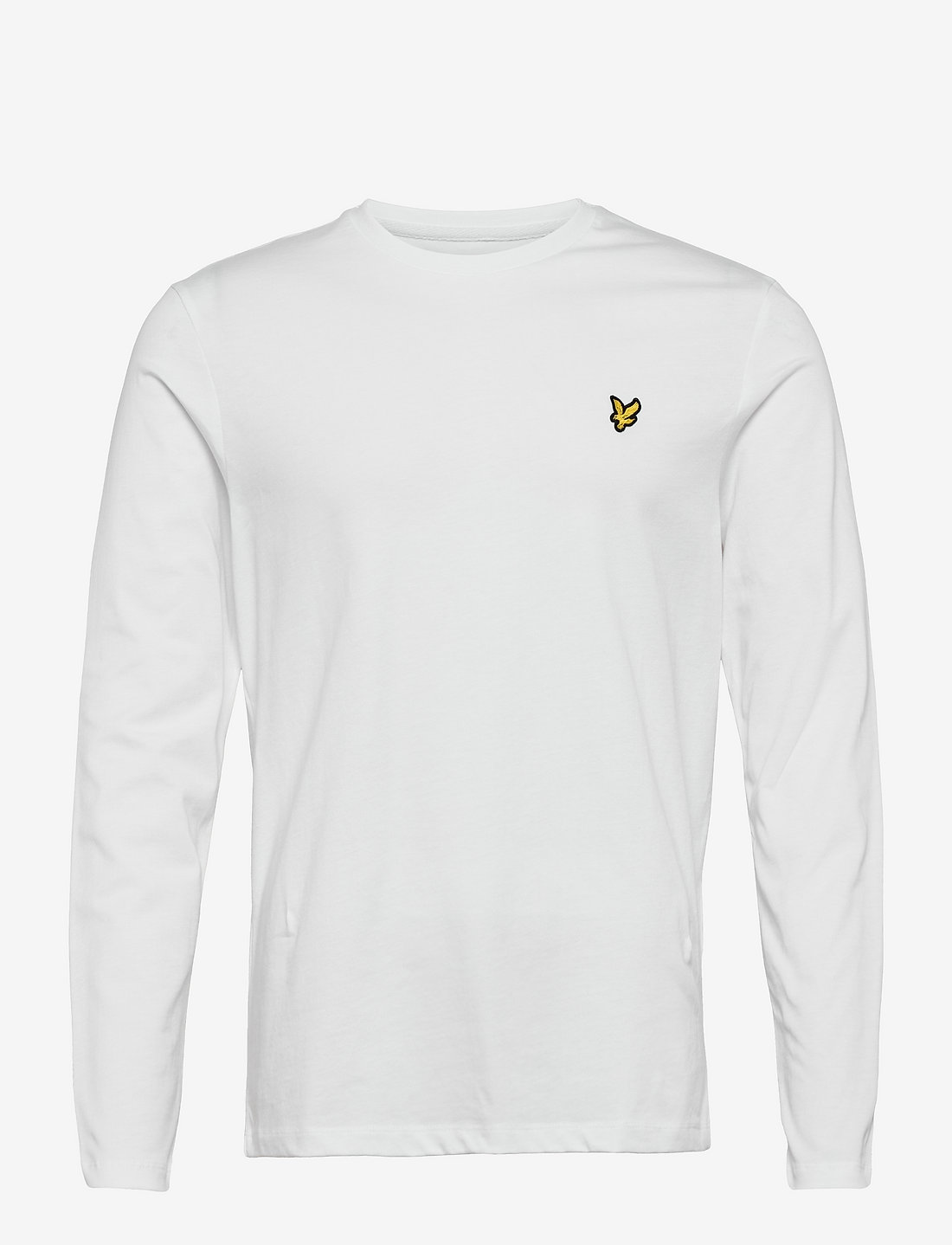 Lyle & Scott - Plain L/S T-Shirt - långärmade t-shirts - white - 1