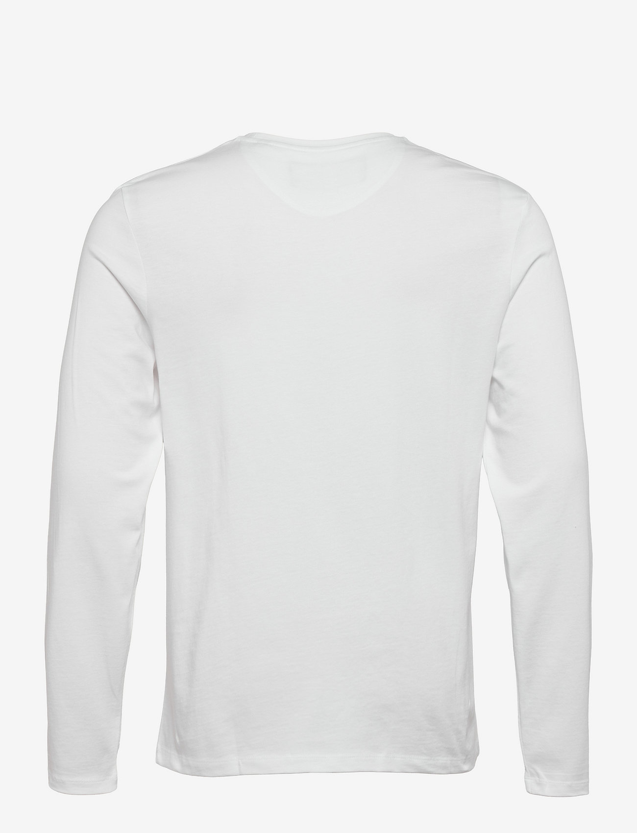 Lyle & Scott - Plain L/S T-Shirt - alhaisimmat hinnat - white - 1