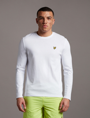 Lyle & Scott - Plain L/S T-Shirt - laveste priser - white - 2