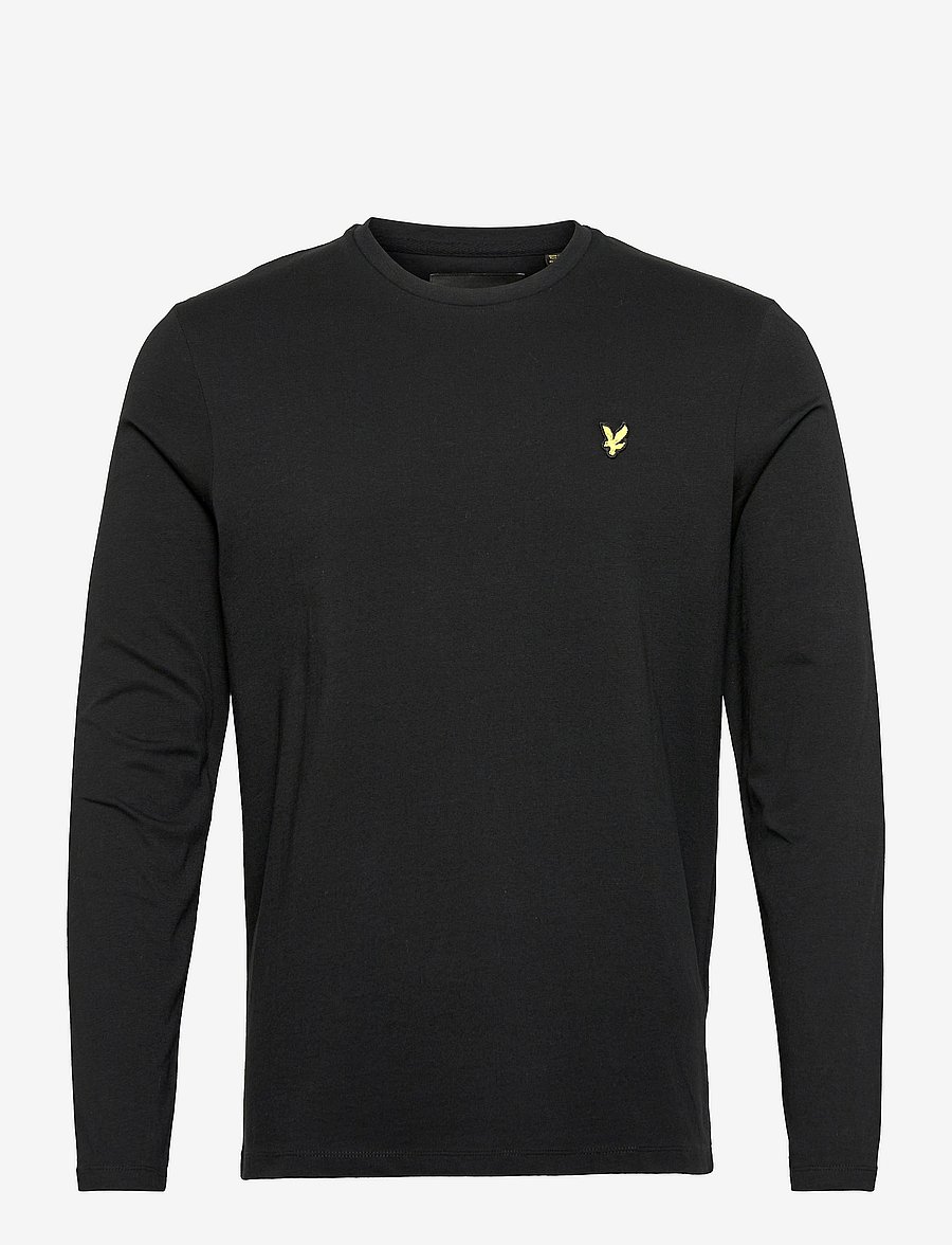 Lyle & Scott - Plain L/S T-Shirt - langärmelig - z865 jet black - 1