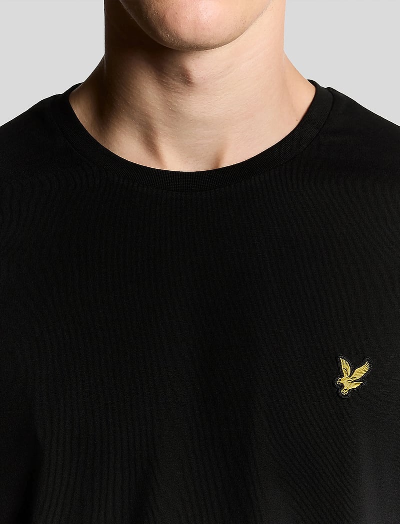 Lyle & Scott - Plain L/S T-Shirt - marškinėliai ilgomis rankovėmis - z865 jet black - 5