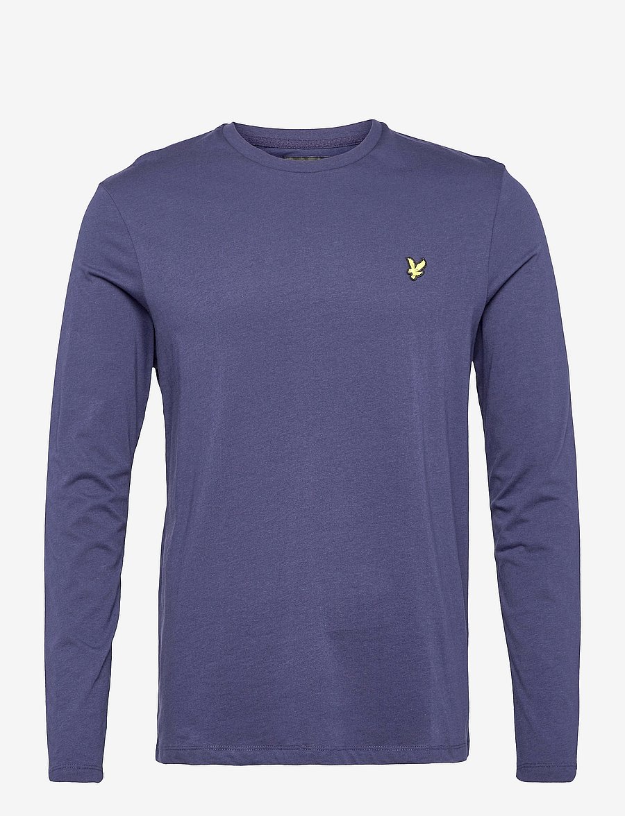 Lyle & Scott - Plain L/S T-Shirt - langärmelig - z99 navy - 1