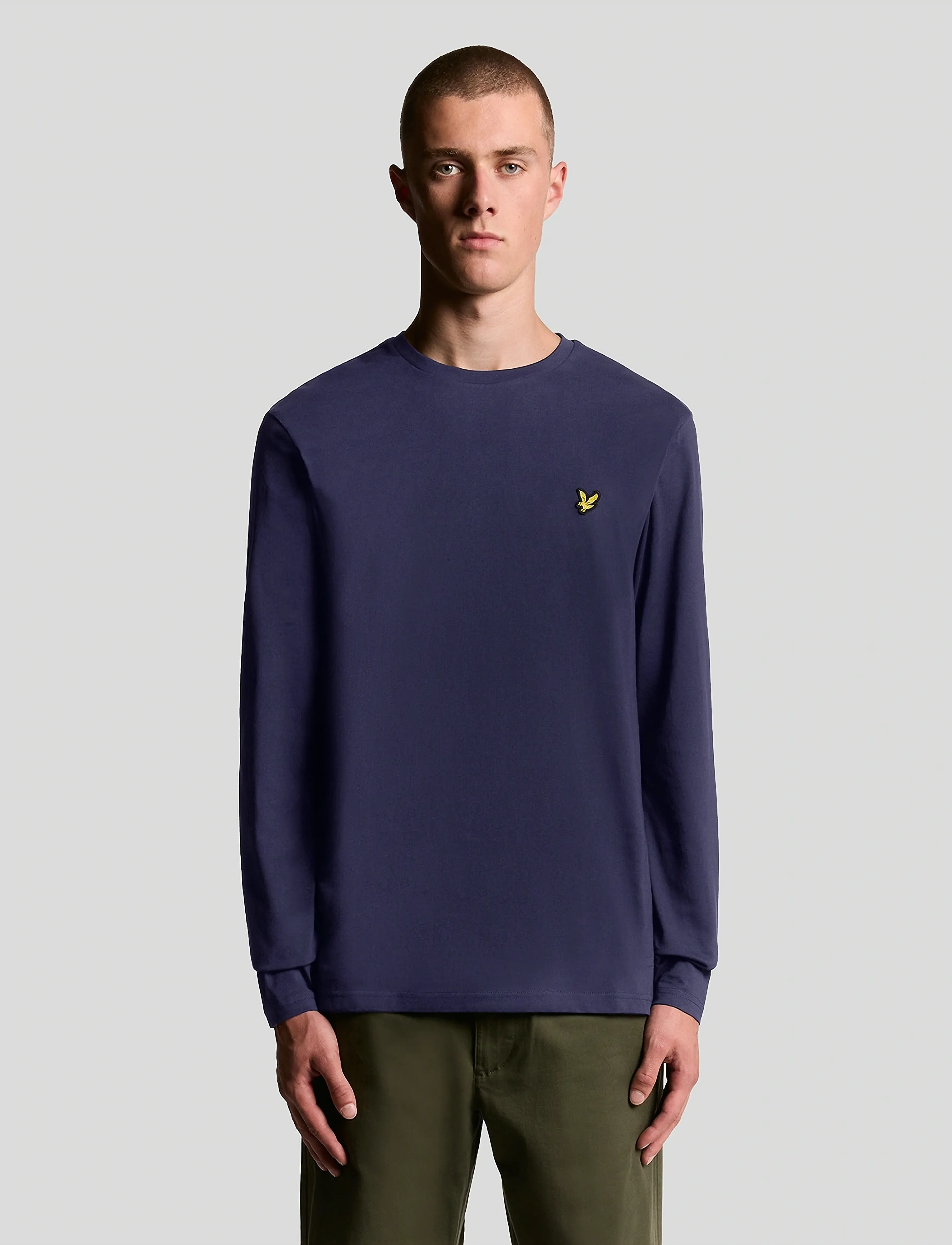 Lyle & Scott Plain L/S T-Shirt - New arrivals - Z99 NAVY / blue