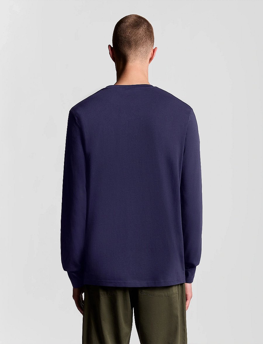 Lyle & Scott - Plain L/S T-Shirt - langärmelig - z99 navy - 3
