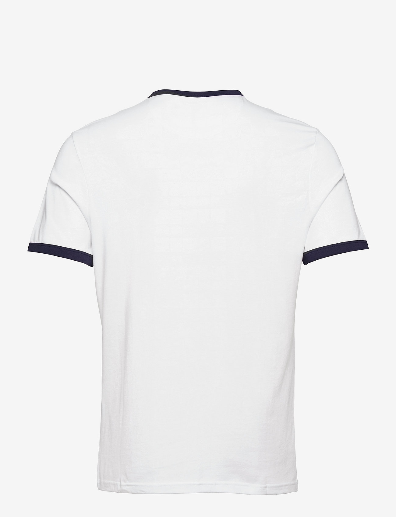 Lyle & Scott - Ringer T-Shirt - lägsta priserna - white/ navy - 1