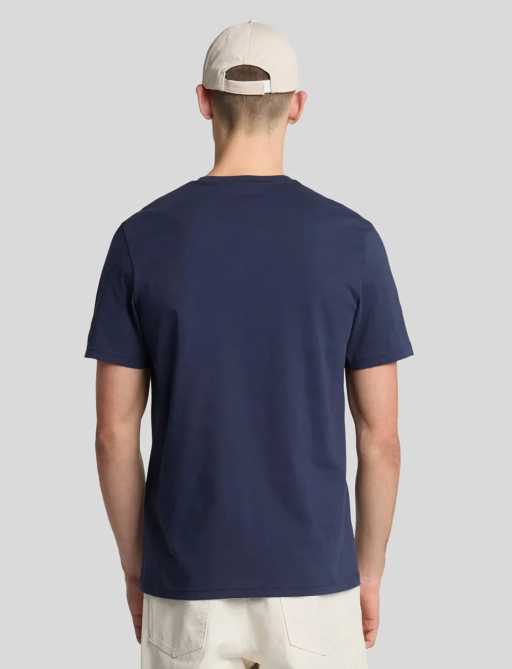 Lyle & Scott - Contrast Pocket T-Shirt - kortärmade t-shirts - navy/white - 3
