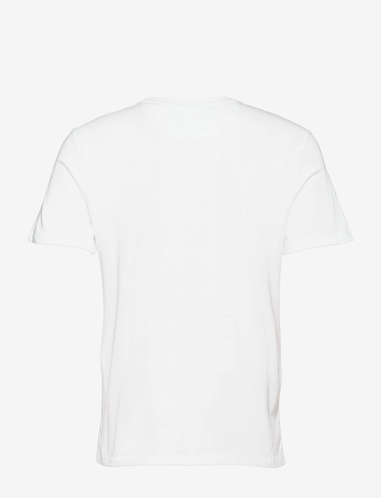 Lyle & Scott - Contrast Pocket T-Shirt - alhaisimmat hinnat - white/ jet black - 1