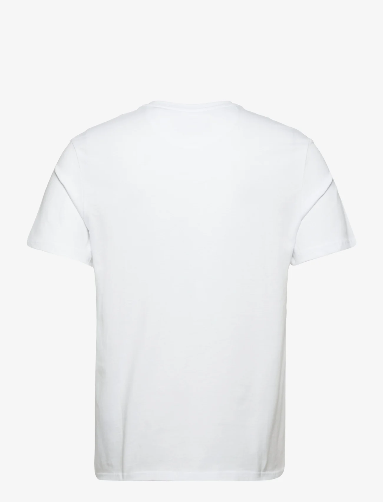 Lyle & Scott - Contrast Pocket T-Shirt - laveste priser - white/ navy - 1