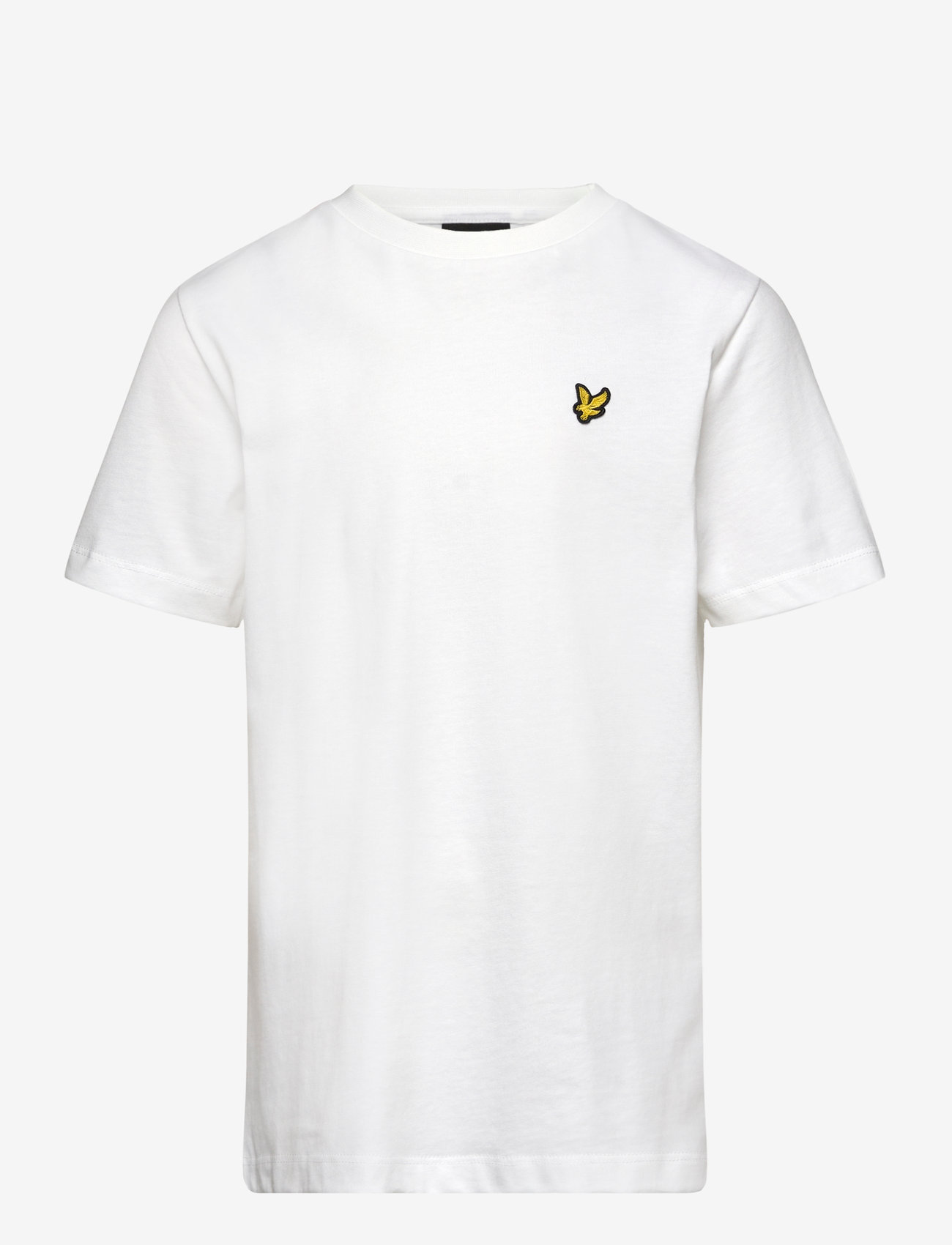 Lyle & Scott - Plain T-shirt - kortärmade t-shirts - 626 white - 1
