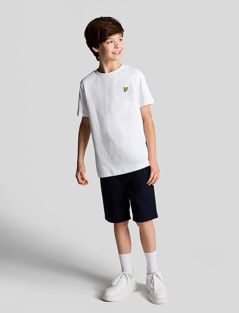 Lyle & Scott - Plain T-shirt - lühikeste varrukatega t-särgid - 626 white - 3