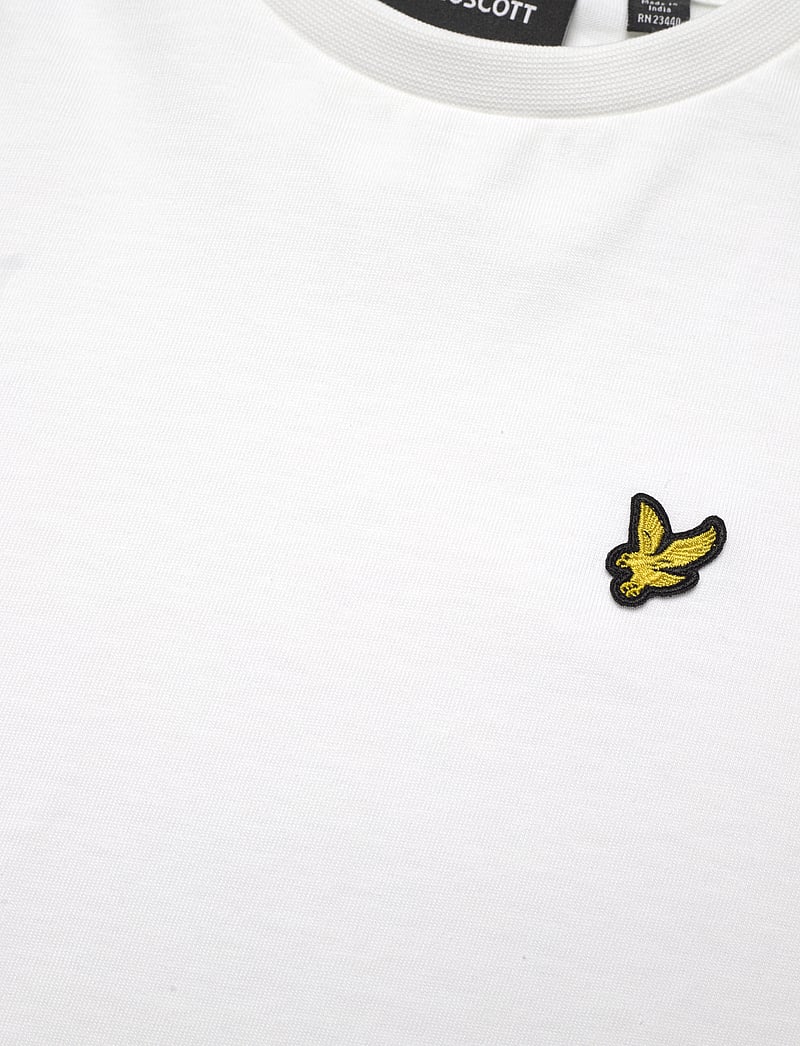 Lyle & Scott - Plain T-shirt - lühikeste varrukatega t-särgid - 626 white - 4