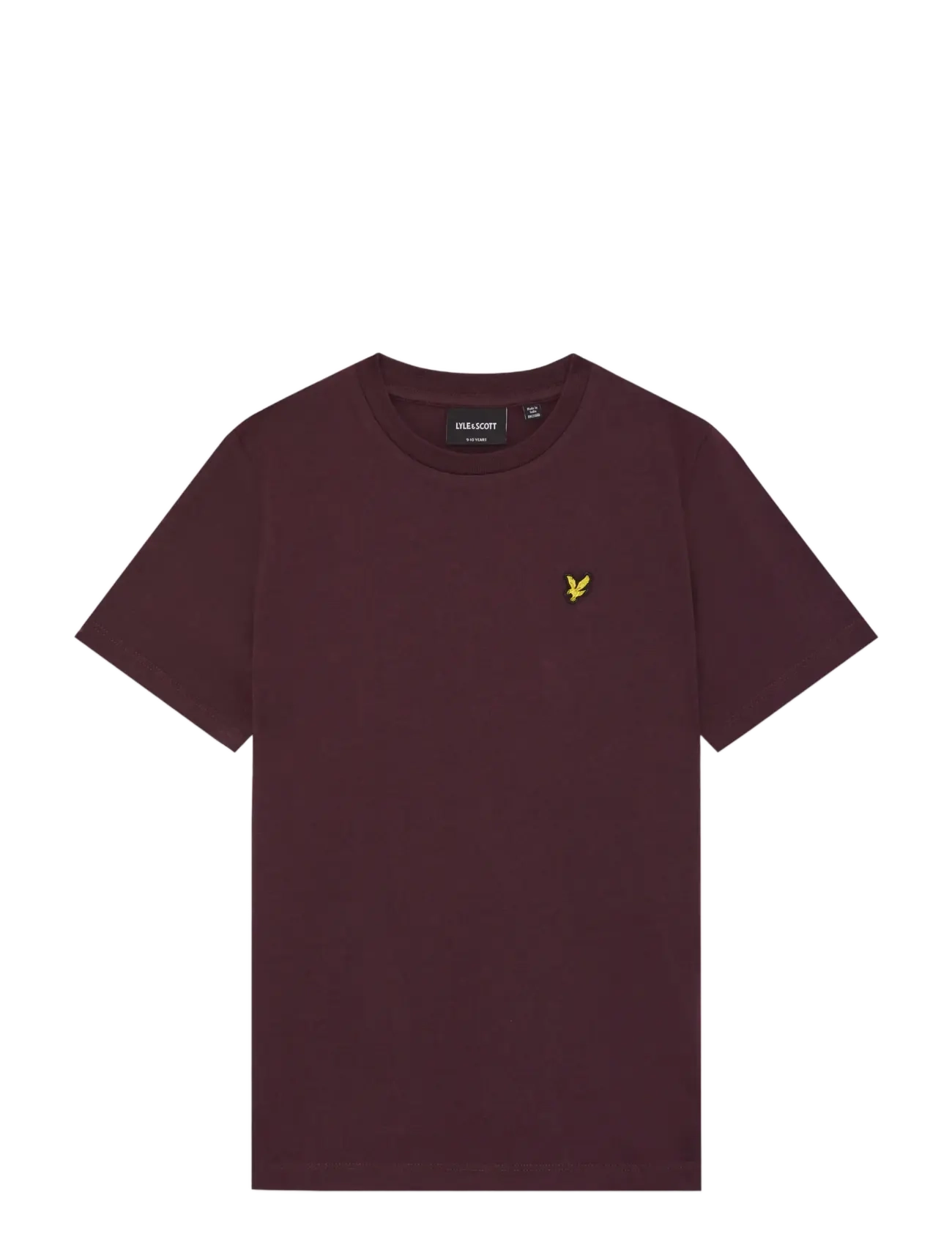 Lyle & Scott Plain T-shirt - T-särgid - BURGUNDY / burgundy