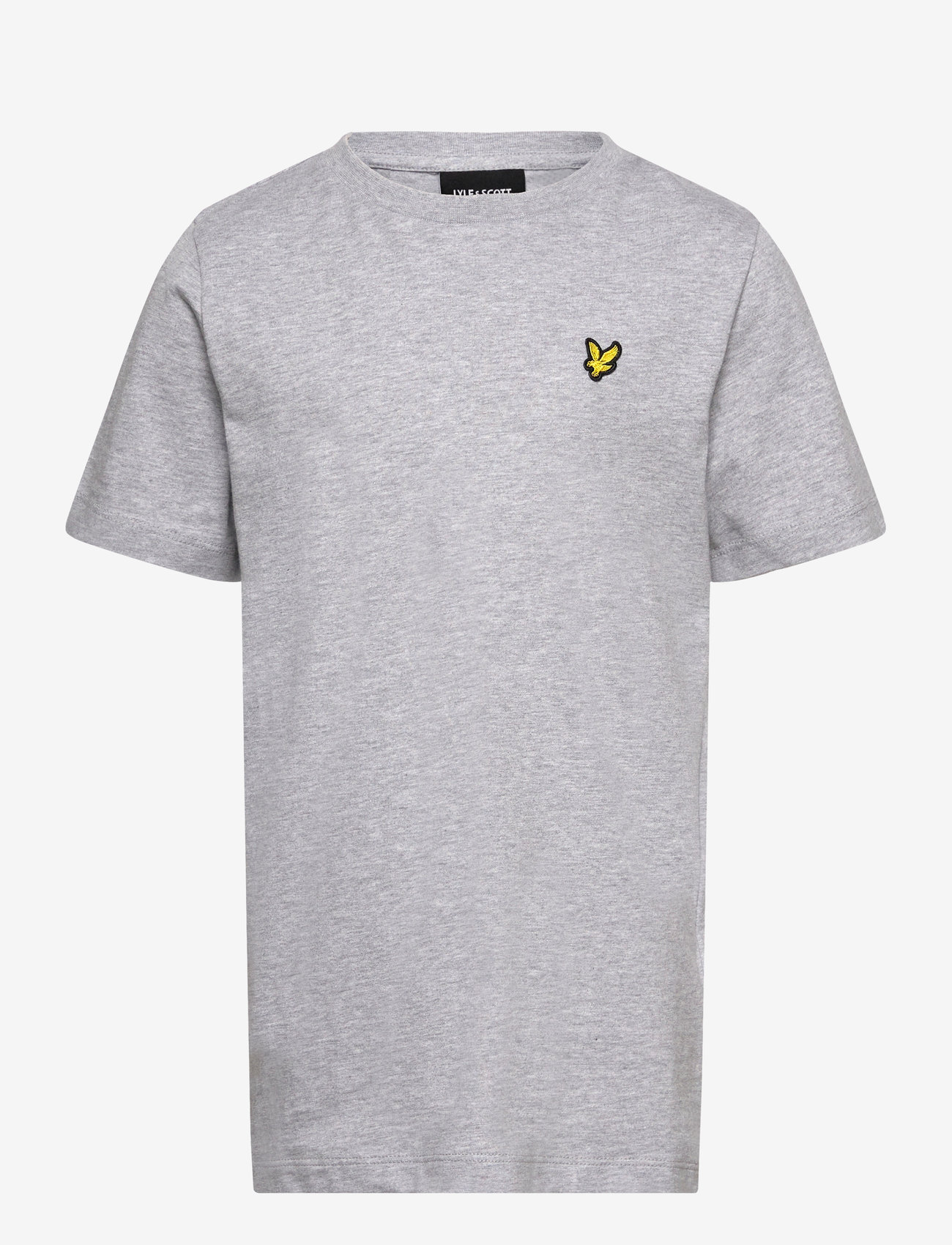 Lyle & Scott - Plain T-shirt - korte mouwen - d24 light grey marl - 1