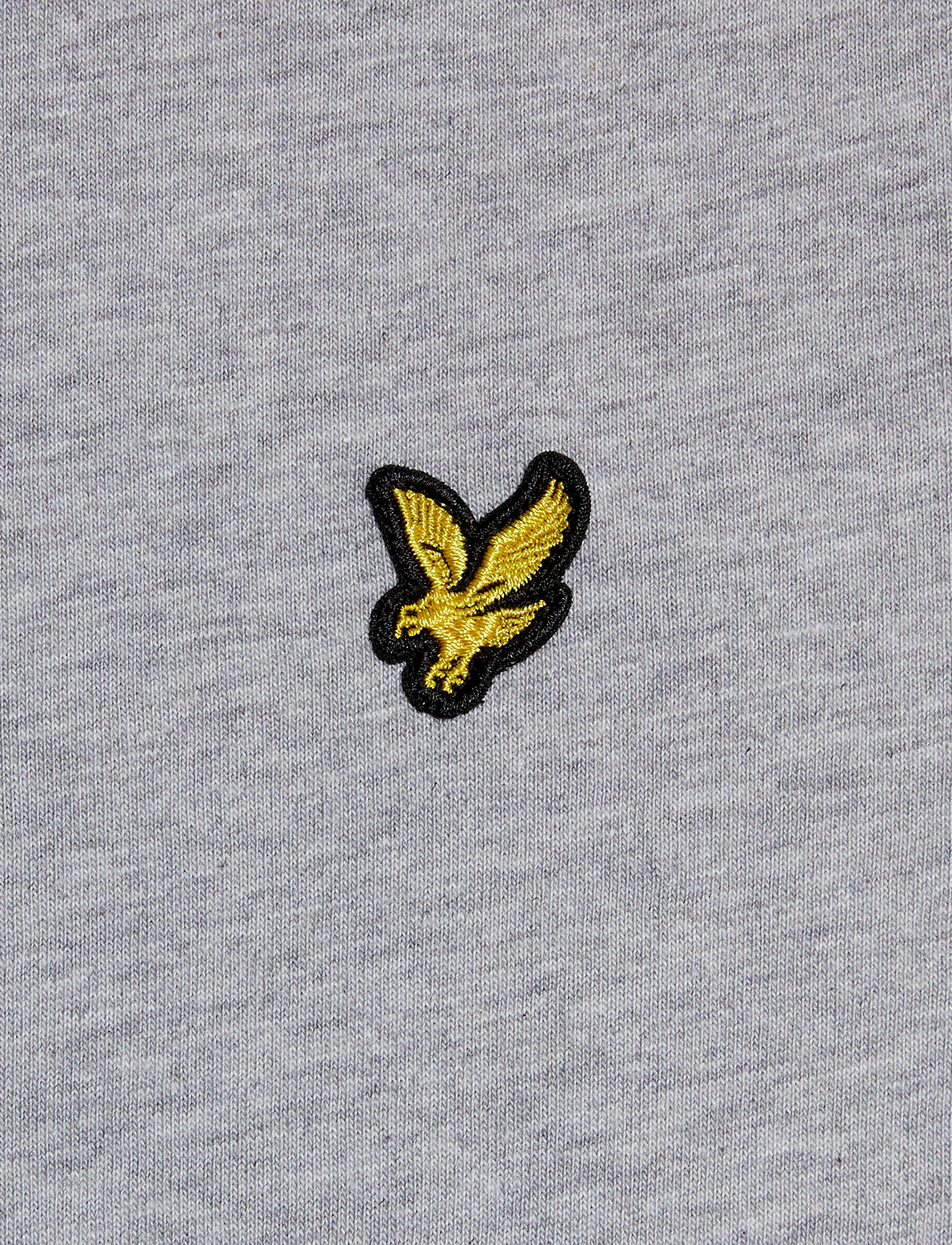 Lyle & Scott - Plain T-shirt - kurzärmelige - d24 light grey marl - 5