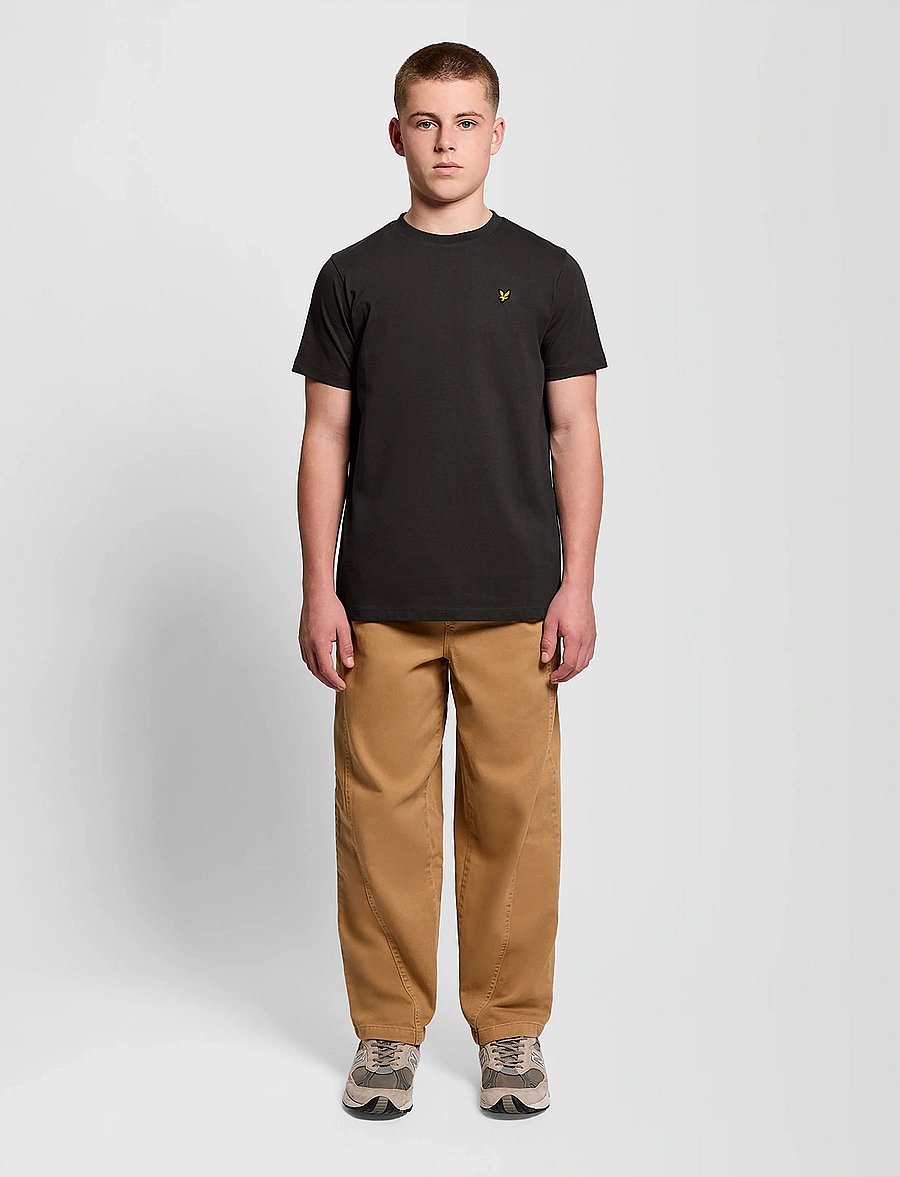Lyle & Scott - Plain T-shirt - lühikeste varrukatega t-särgid - gunmetal - 3
