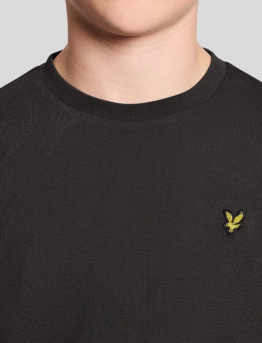 Lyle & Scott - Plain T-shirt - lühikeste varrukatega t-särgid - gunmetal - 5