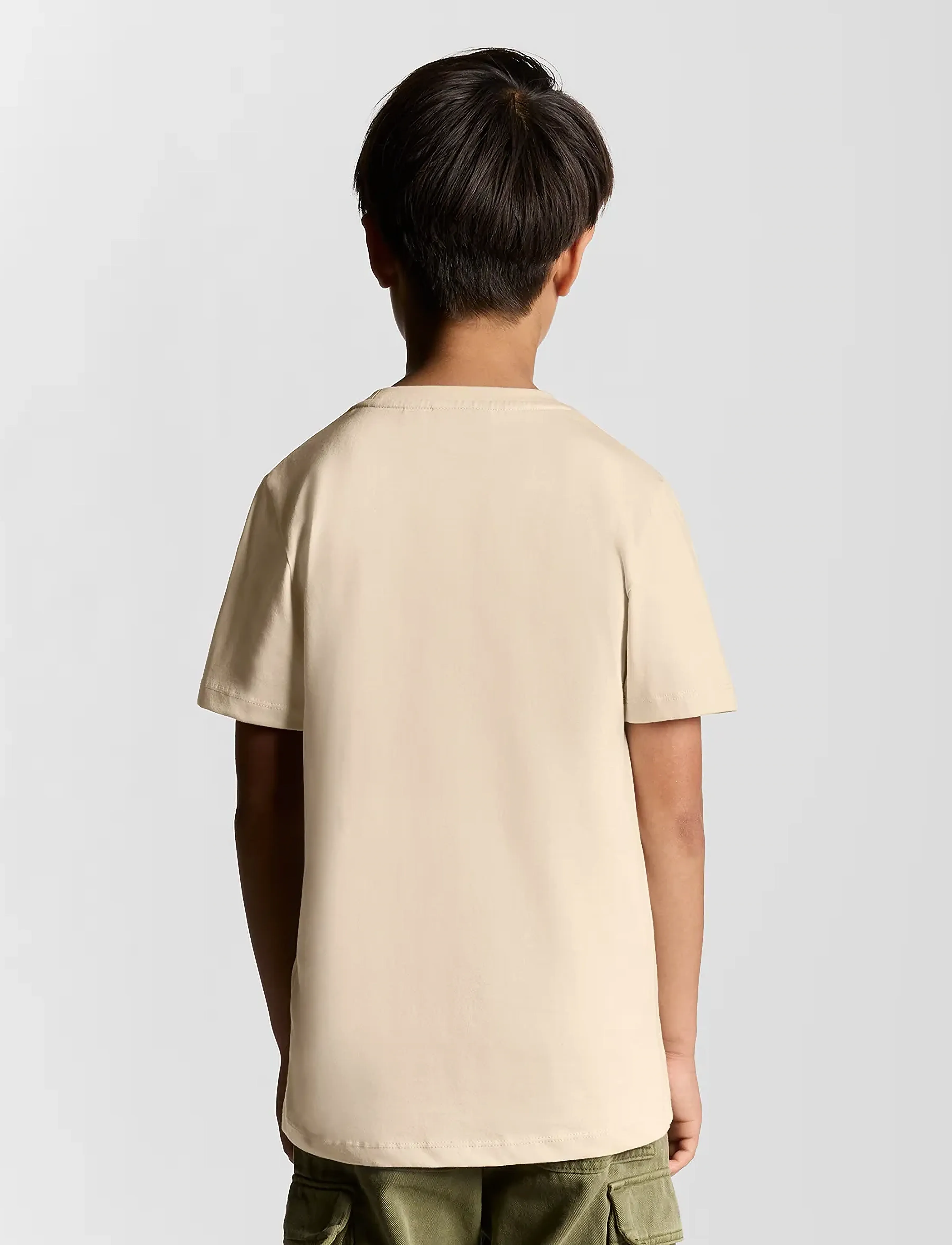 Lyle & Scott - Plain T-shirt - kortærmede t-shirts - w503 putty - 2