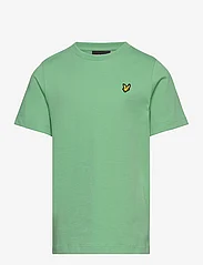 Lyle & Scott - Plain T-shirt - kortermede t-skjorter - x156 lawn green - 0