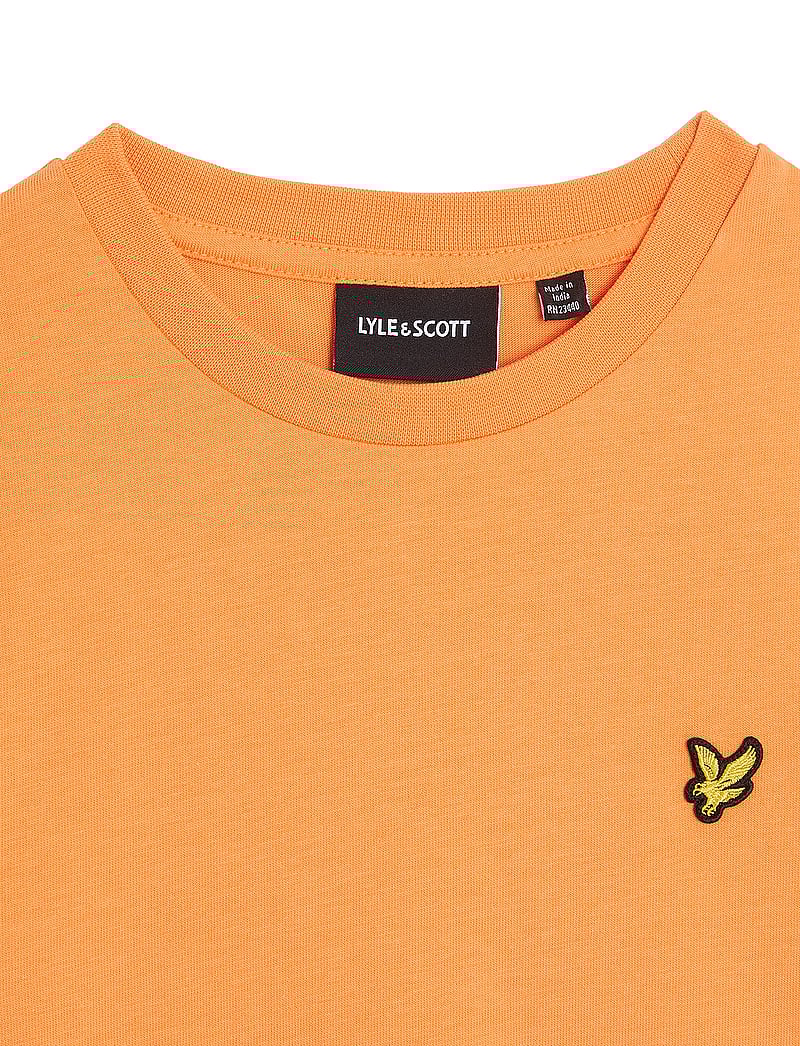 Lyle & Scott - Plain T-shirt - lühikeste varrukatega t-särgid - x573 kinetic orange - 2