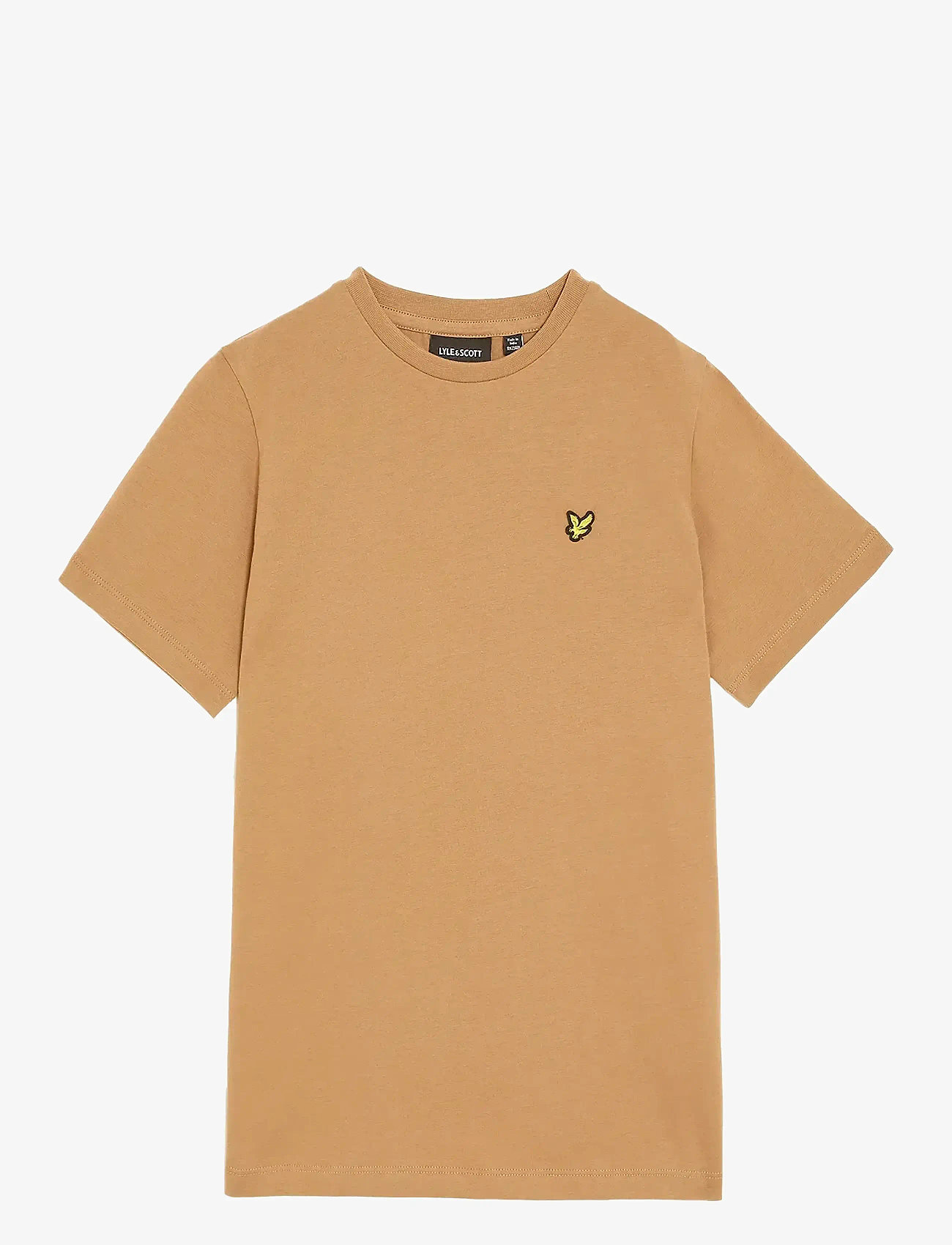 Lyle & Scott - Plain T-shirt - efterårstøj - x851 tigers eye - 0