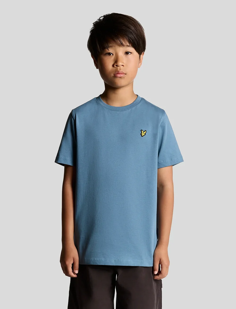 Lyle & Scott - Plain T-shirt - kurzärmelige - x861 ocean sky - 0